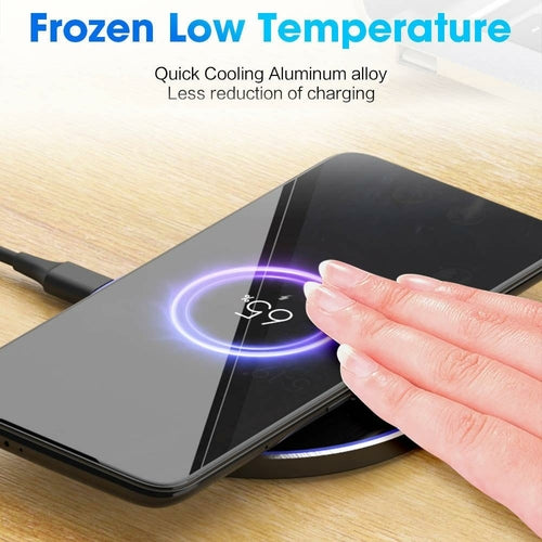 chargeur sans fil rapide 30w-compatible iphone / samsung & dragonw9